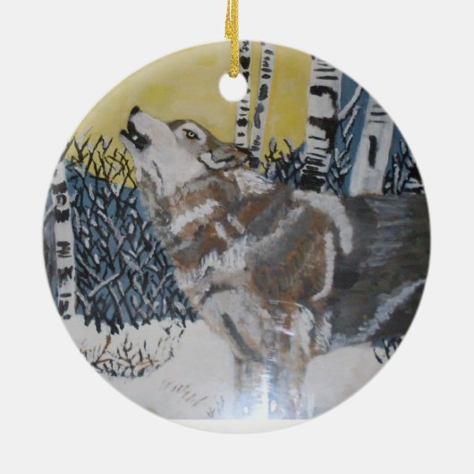 ザグレーウルフオーナメント セラミックオーナメント (裏面)