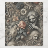 ザグレー – ゴシックビクトリアンデザイン ワインラベル (シングルラベル)