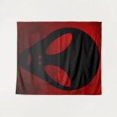 ザグレー – 古代エイリアンフェイクキャンバス印刷 タペストリー (正面(横))