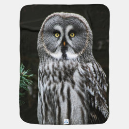 ザグレ素晴らしフクロウ ベビー ブランケット