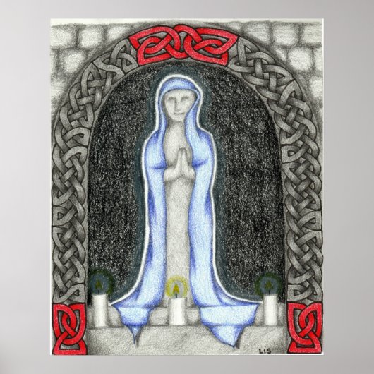 ザグロットープリント ポスター (正面)