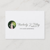 ザグローインザガーデンミニプリント 名刺 (裏面)