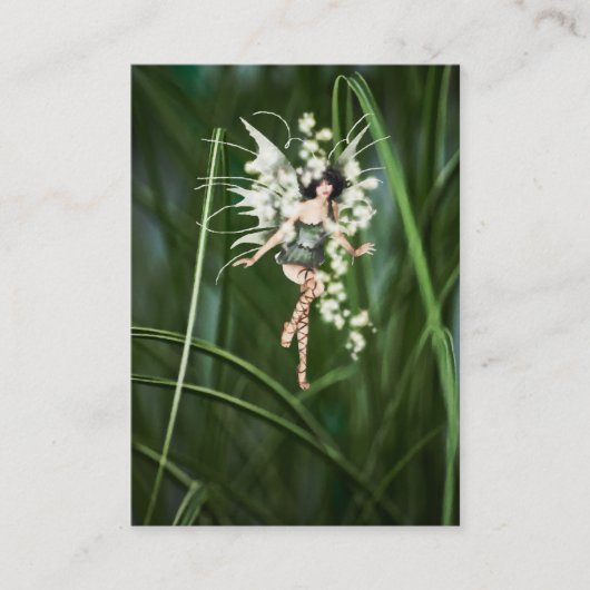 ザグローインザガーデンミニプリント 名刺 (正面)