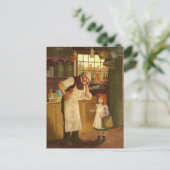 ザグローサーヴィンテージイラストレーション ポストカード (スタンド正面)