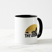 ザグーニーズサンセットシルエットグラフィック マグカップ (正面右)