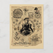 ザグーニーズナロストレジャーマップ ポストカード (正面)