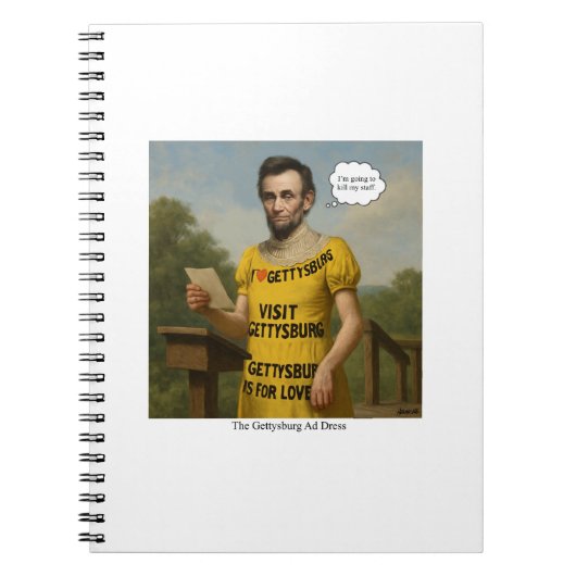 ザゲチスバーグアドドレス ノートブック (正面)