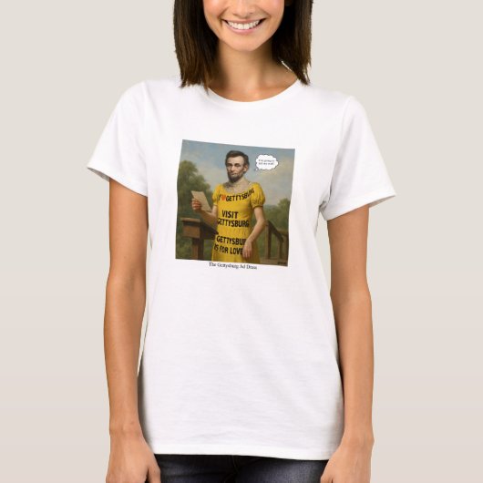 ザゲチスバーグアドドレス Tシャツ (正面)