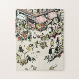 ザゲットマンハッタン、ローワーイーストサイドマンハッタン、1920年代 ジグソーパズル