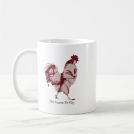 ザゲームウィー遊ヴィクセンホットワイアデザイン コーヒーマグカップ