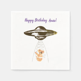 ザコアラ拉致 スタンダードカクテルナプキン