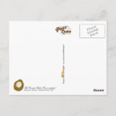 ザココナッツパーム – ヴィンテージイラストレーション ポストカード (裏面)