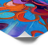 ザコッカースパニエル犬ドッグ001 - Zetton Ziana ポスター (コーナー)