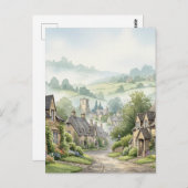 ザコッツワーズビレッジミスティーモーニング ポストカード (正面/裏面)