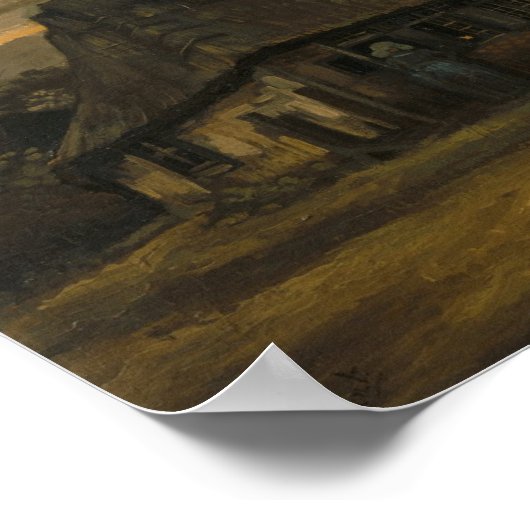 ザコテージ、ヴァンゴッホファインアート ポスター (角)