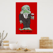 ザコドファーポスタープリント魚 ポスター (キッチン)