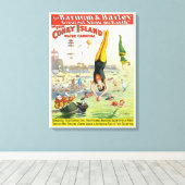 ザコニー素晴らしアイランドウォーターカーニバル キャンバスプリント (インサイチュ (ウッドフロア))