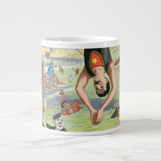 ザコニー素晴らしアイランドウォーターカーニバル ジャンボコーヒーマグカップ (正面)