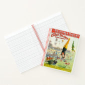 ザコニー素晴らしアイランドウォーターカーニバル ノートブック (内部)