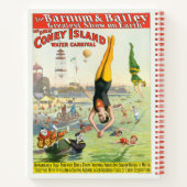 ザコニー素晴らしアイランドウォーターカーニバル ノートブック (裏面)