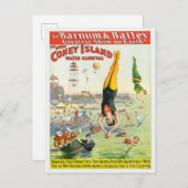 ザコニー素晴らしアイランドウォーターカーニバル ポストカード (正面/裏面)