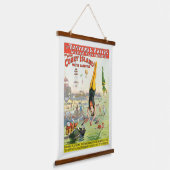 ザコニー素晴らしアイランドウォーターカーニバル 吊り下げ型タペストリー (傾斜あり)