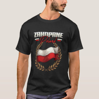 ザコパネ ポーランド 旅行 ポーランド国旗 ポーランド Tシャツ