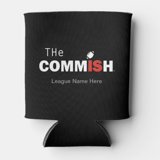 ザコミッシュカスタムファンタジーフットボール 缶クーラー (正面)