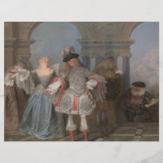 ザコメディアンフランスのスクラップブック紙 (正面)