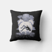 ザコラプス – テクノ – ディストピアのストリートウェアデザイン クッション (裏面)