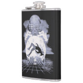 ザコラプス – テクノ – ディストピアのストリートウェアデザイン フラスク (左)