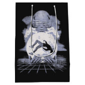 ザコラプス – テクノ – ディストピアのストリートウェアデザイン ミディアムペーパーバッグ (裏面)