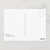 ザコリセウムローマイタリアアットダスクポストカード ポストカード (裏面)