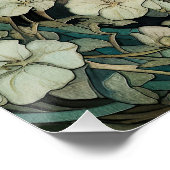 ザコリー縁どドッグ001ナタリアミュシャ ポスター (コーナー)