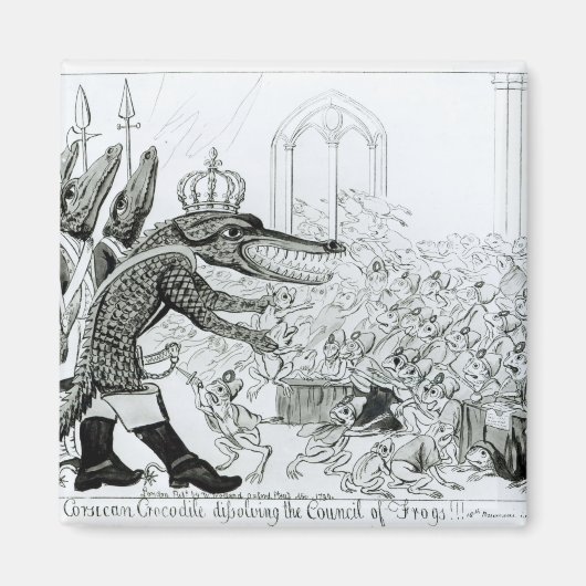 ザコルシカ島 マグネット (正面)