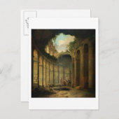 ザコロシアムローマ(油オンキャンバス) ポストカード (正面/裏面)