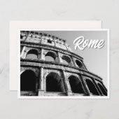 ザコロッセウムローマイタリア写真はがき ポストカード (正面/裏面)