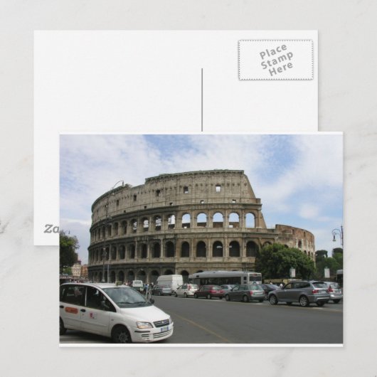 ザコロッセオ ポストカード (正面/裏面)