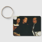 ザコンサートバイティアンルネッサンスヴィンテージファインアート キーホルダー (裏面)