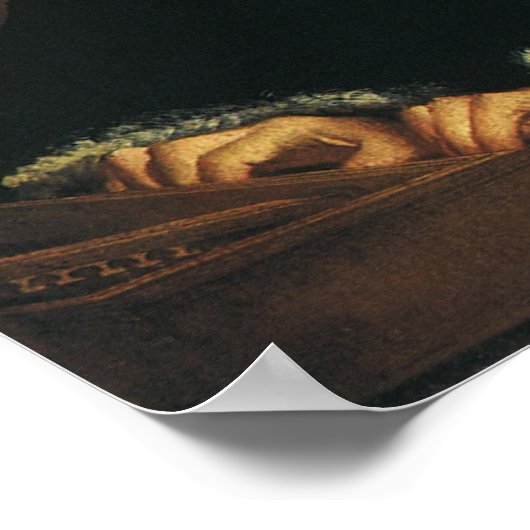 ザコンサートバイティアンルネッサンスヴィンテージファインアート ポスター (角)