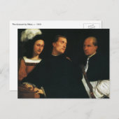 ザコンサートバイティアンルネッサンスヴィンテージファインアート ポストカード (正面/裏面)