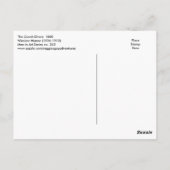 ザコンチダイバーズバイウィンスローホーマー ポストカード (裏面)