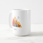 ザコージーキャビン・イン・ザ・マウンテンズ コーヒーマグカップ (正面左)