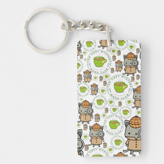 ザコージーミステリーブッククラブキーチェーン キーホルダー (正面)