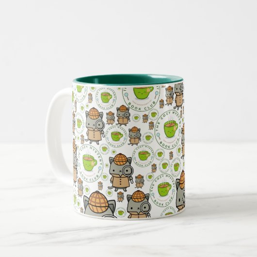 ザコージーミステリーブッククラブマグ ツートーンマグカップ (正面左)