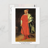 ザコートジェスターバルバロッサバイディエゴヴェラスケス ポストカード (正面/裏面)