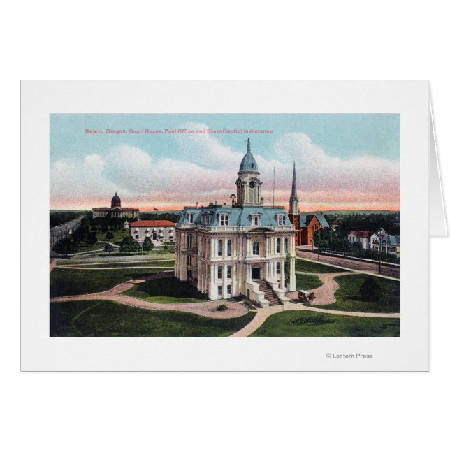 ザコートハウス、郵便局、キャピトルビル (正面横)