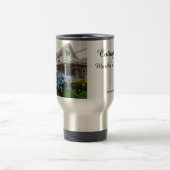 ザコーナーのアジサイ – マーサのブドウ畑 トラベルマグ (中央)