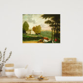 ザコーネルファーム – エドワード・ヒックスファインアートポスター ポスター (キッチン)