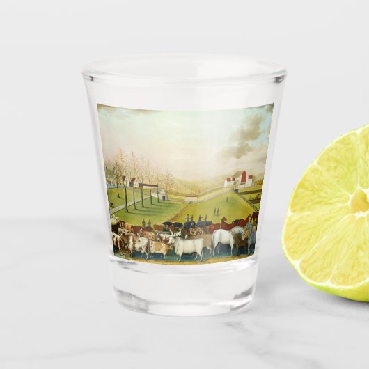 ザコーネル農場(ペンシルバニア州ランドスケープ) ショットグラス (正面)